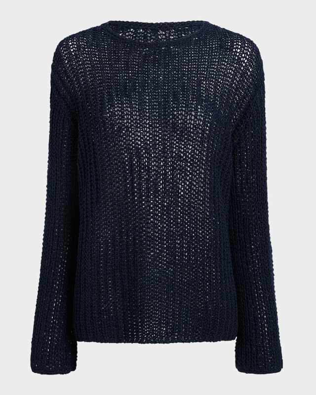 Elowen Cotton Open-Knit Sweat
